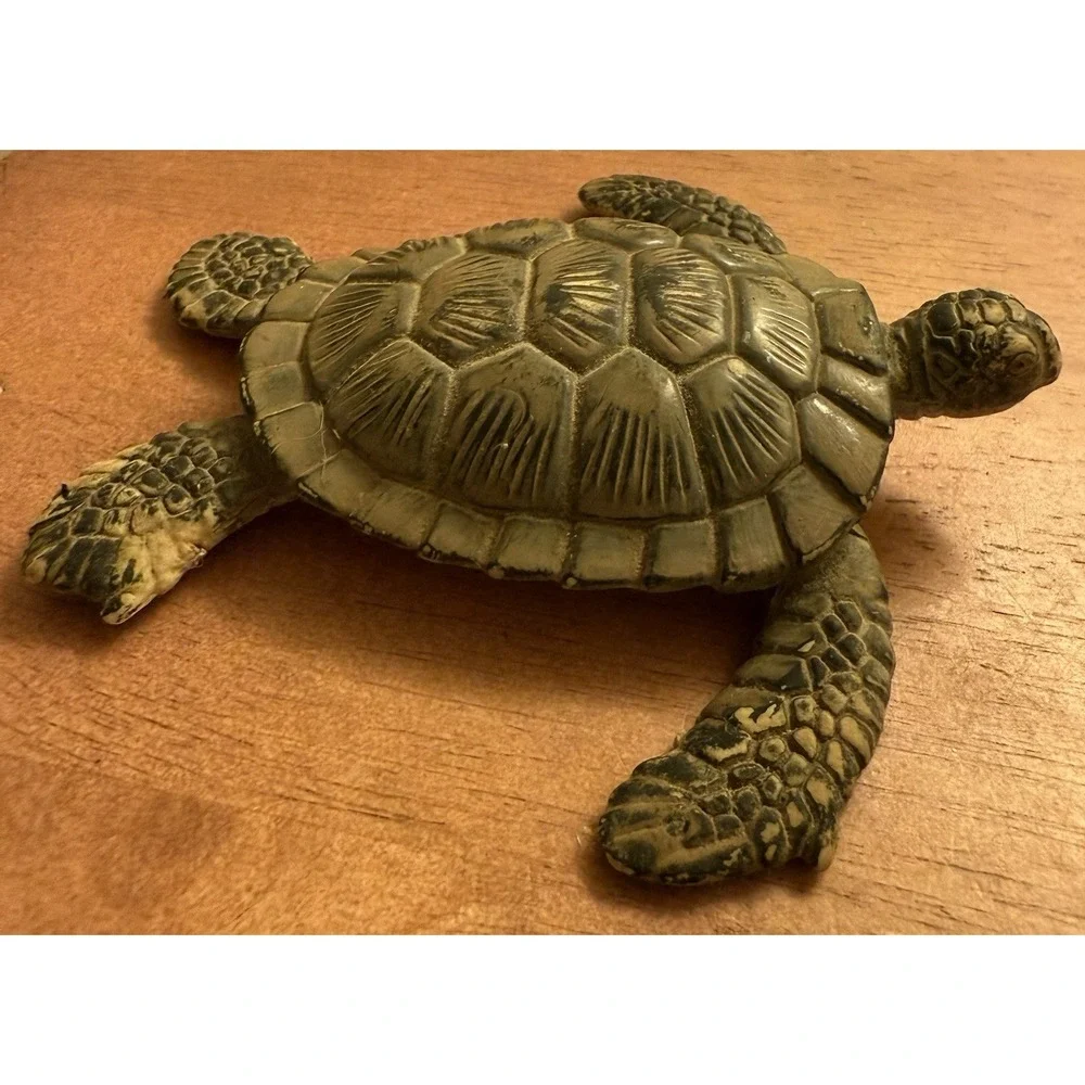 Vintage Sea Turtle Sealife Toy Animal Model Figure by AAA 4